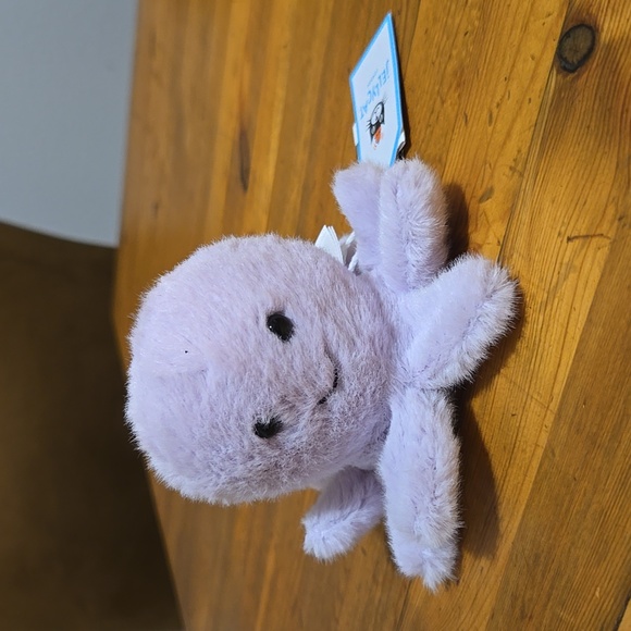 Jellycat Fluffy Octapus 3x4x4" Soft & Plush NWT - Picture 2 of 5